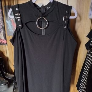 Killstar Breakout Bodycon Long Sleeve Dress